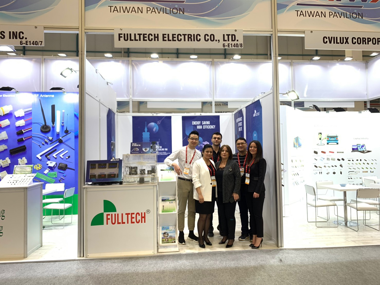 2019 WIN EURASIA is the first exhibition Fulltech Electric Co., Ltd. attended in Turkey